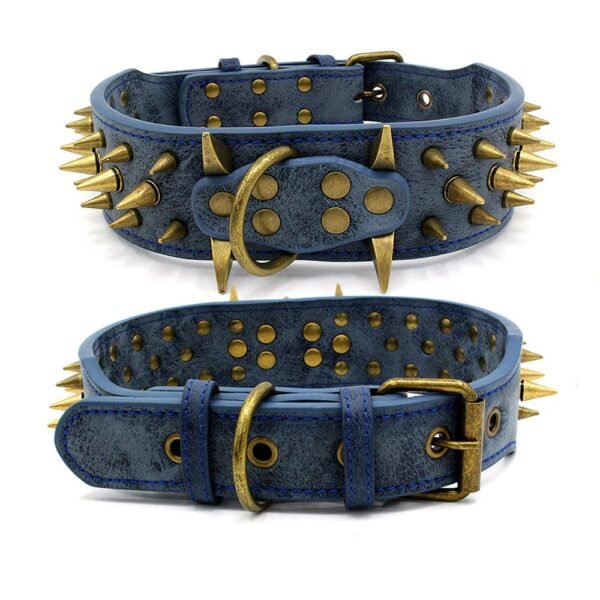 Spike Rivet Dog Collar