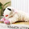 Plush Lamb Squeaky Dog Toy