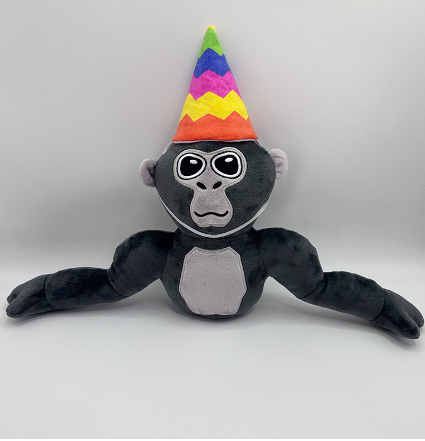 He34eb79e84d44607827e16e358f0effbm.png_720x720q50.png Colorful Gorilla Tag Plush Toy