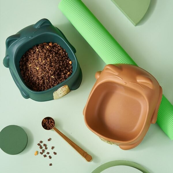 Cartoon Lucky Cat Food Bowl