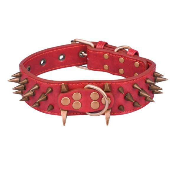 Spike Rivet Dog Collar